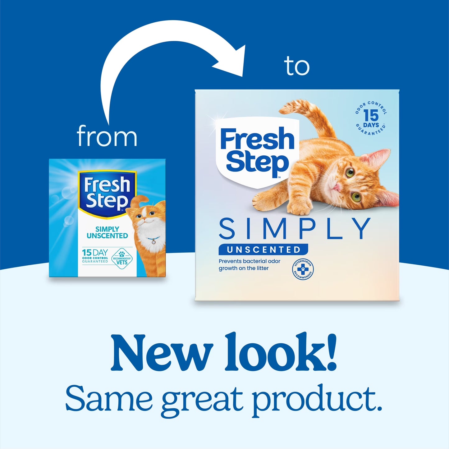 Simply Unscented Clumping Cat Litter, 14 Lbs